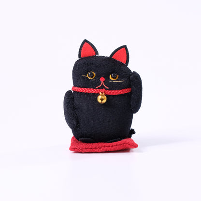 ちりめん 招き猫