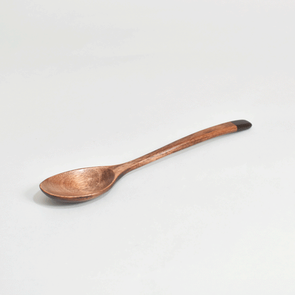 Wooden Urumi Long Spoon with Lacquer
