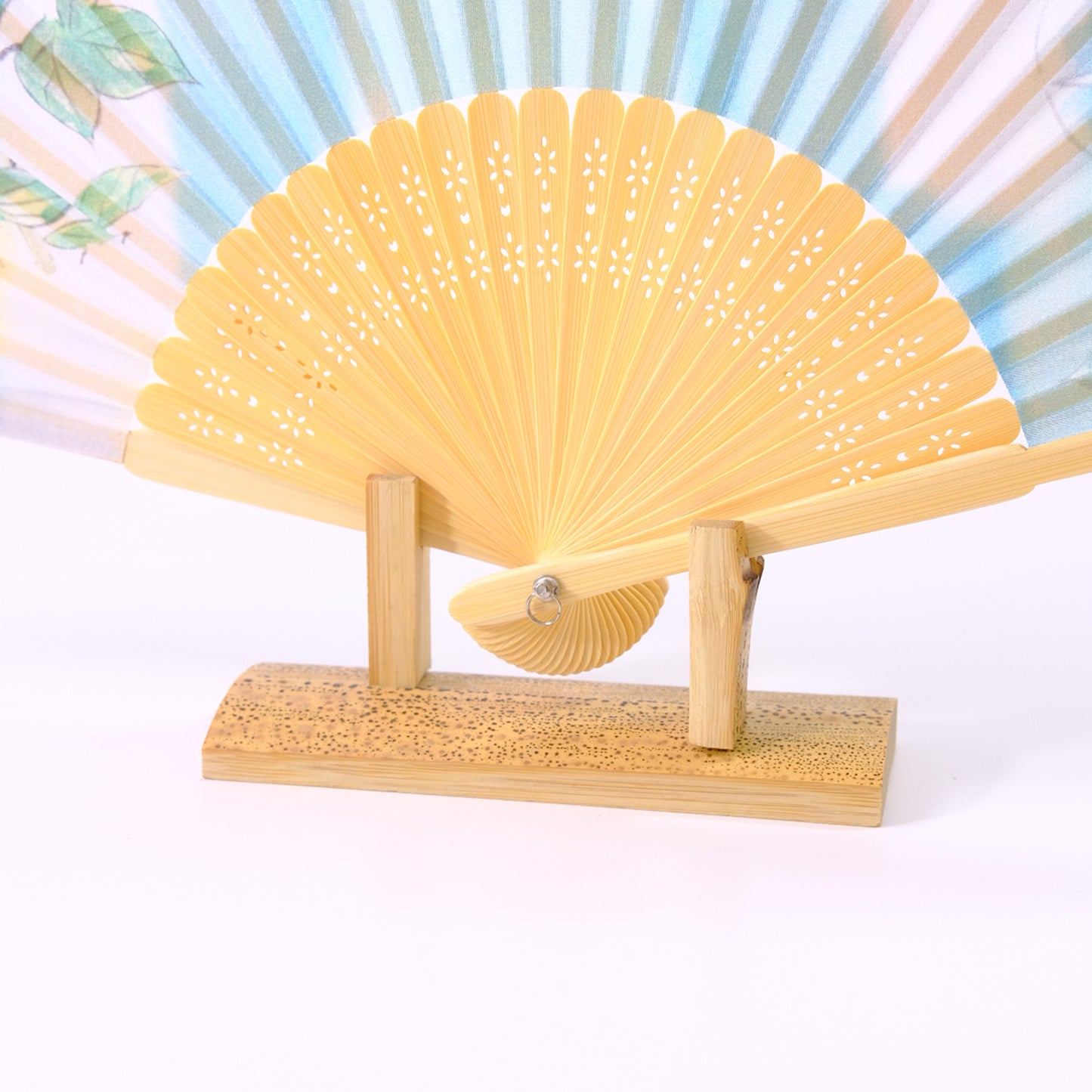 婦人扇子 朝顔