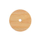 FLAT TOP WOODEN LID w/HOLE S