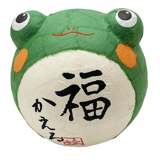 ちぎり和紙 ゆらりん福かえる