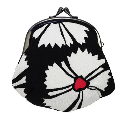 Chirimen clasp pouch