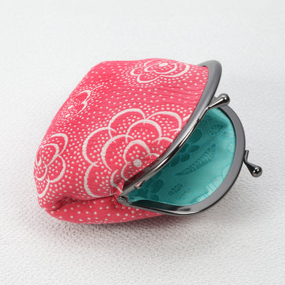 Chirimen clasp pouch