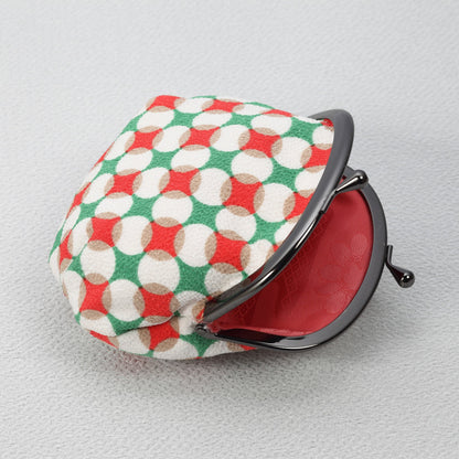 Chirimen clasp pouch