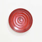 Wooden individual plates, swirl