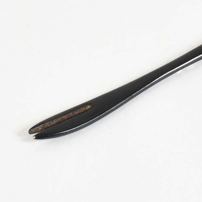 Wooden painted confectionery fork