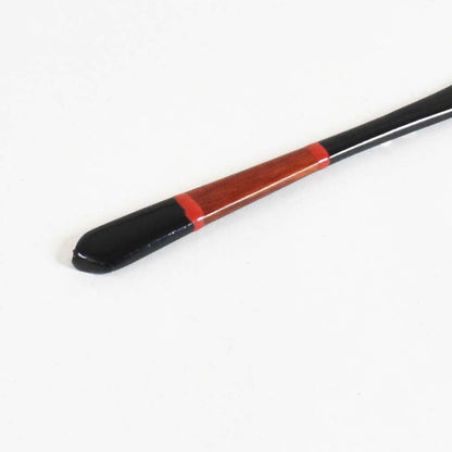 Wooden painted confectionery fork