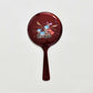 Small hand mirror, Tamamushi lacquer