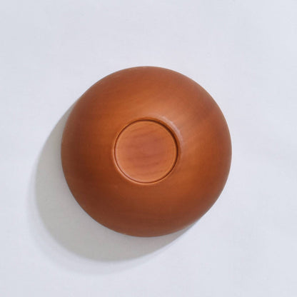 Natural wood bowl, medium