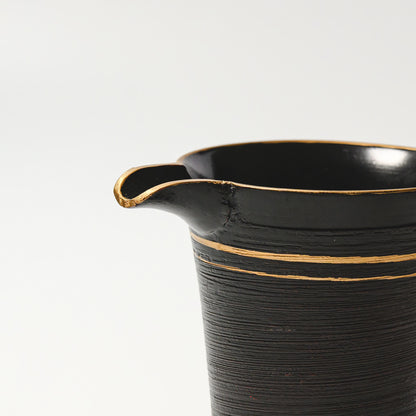 ハケ目 酒器 ライン曙塗