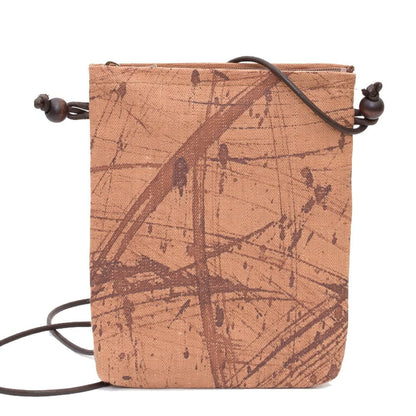 Persimmon dyed mini pochette