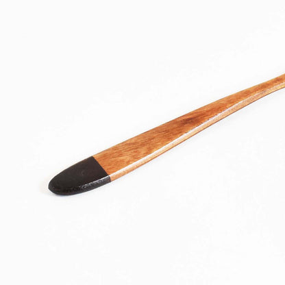 Wooden Urumi Pasta Fork, Wiped with Lacquer