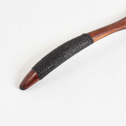 Small wooden ladle with cloth lacquer