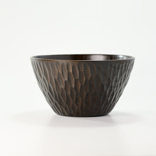 Black Chisel Eye Salad Bowl