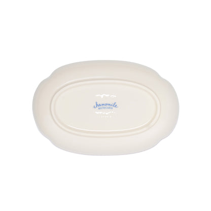 Chamomile oval plate