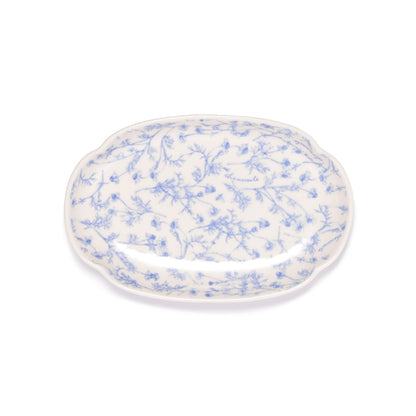 Chamomile oval plate
