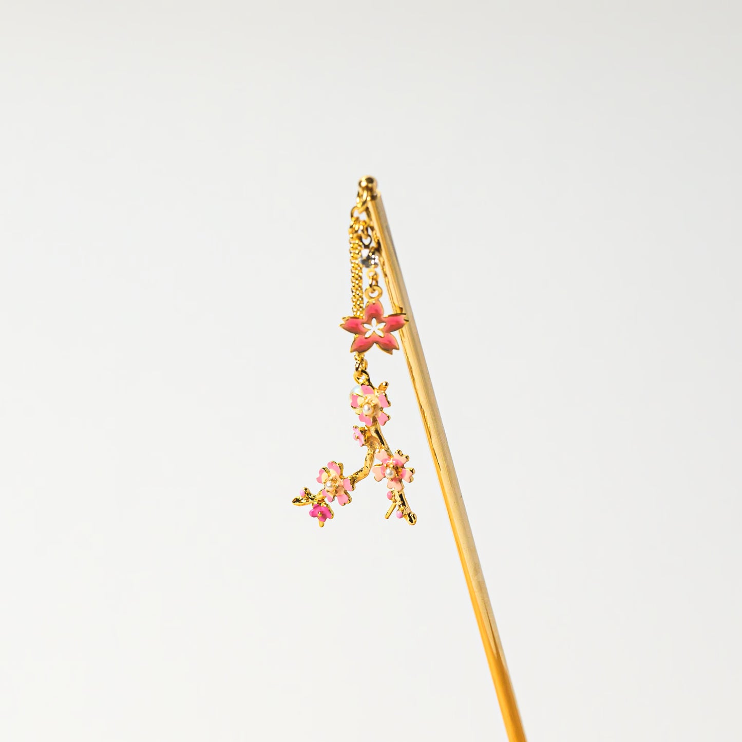 和風アクセサリー：十人十和　かんざし　桜