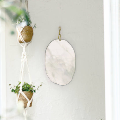 In Bloom Brass Wall Mirror L