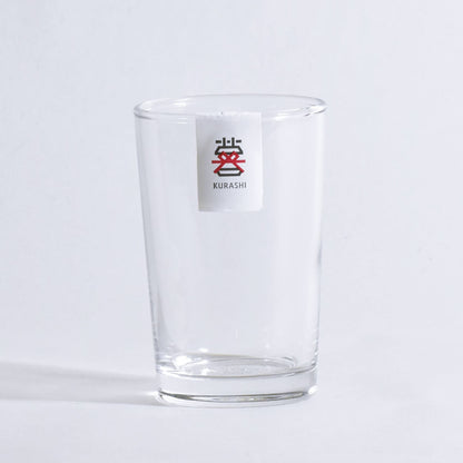 A glass of water