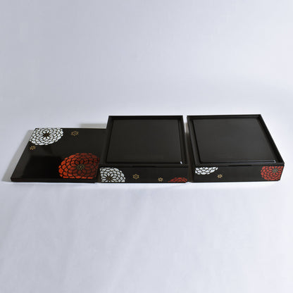Square hors d'oeuvre box
