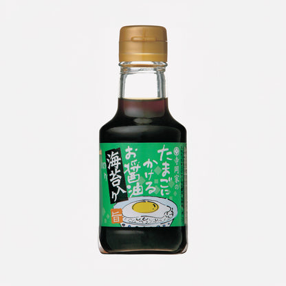 Teraoka's soy sauce for eggs with seaweed
