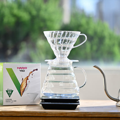 V60 Transparent Dripper 01 Clear 1-2 cups