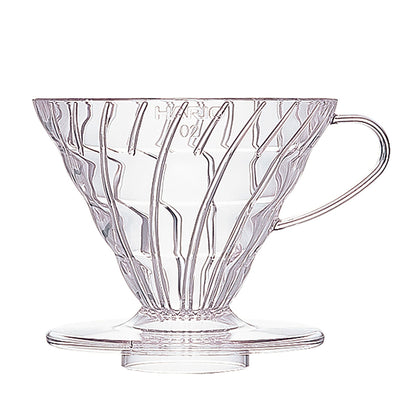 V60 Transparent Dripper 02 Clear 1-4 cups
