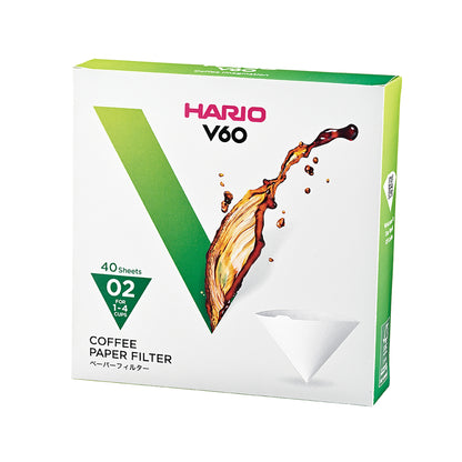V60 Paper Filter 02W 40 sheets 1-4