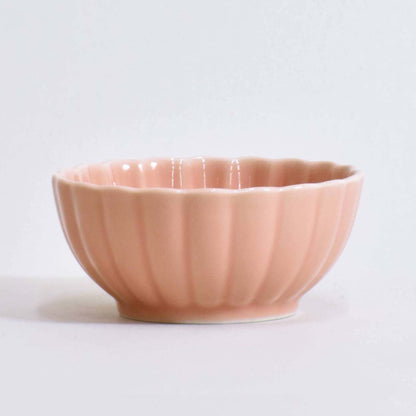 カラー 菊型小付