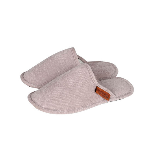 Corduroy slippers EV Woman Gray