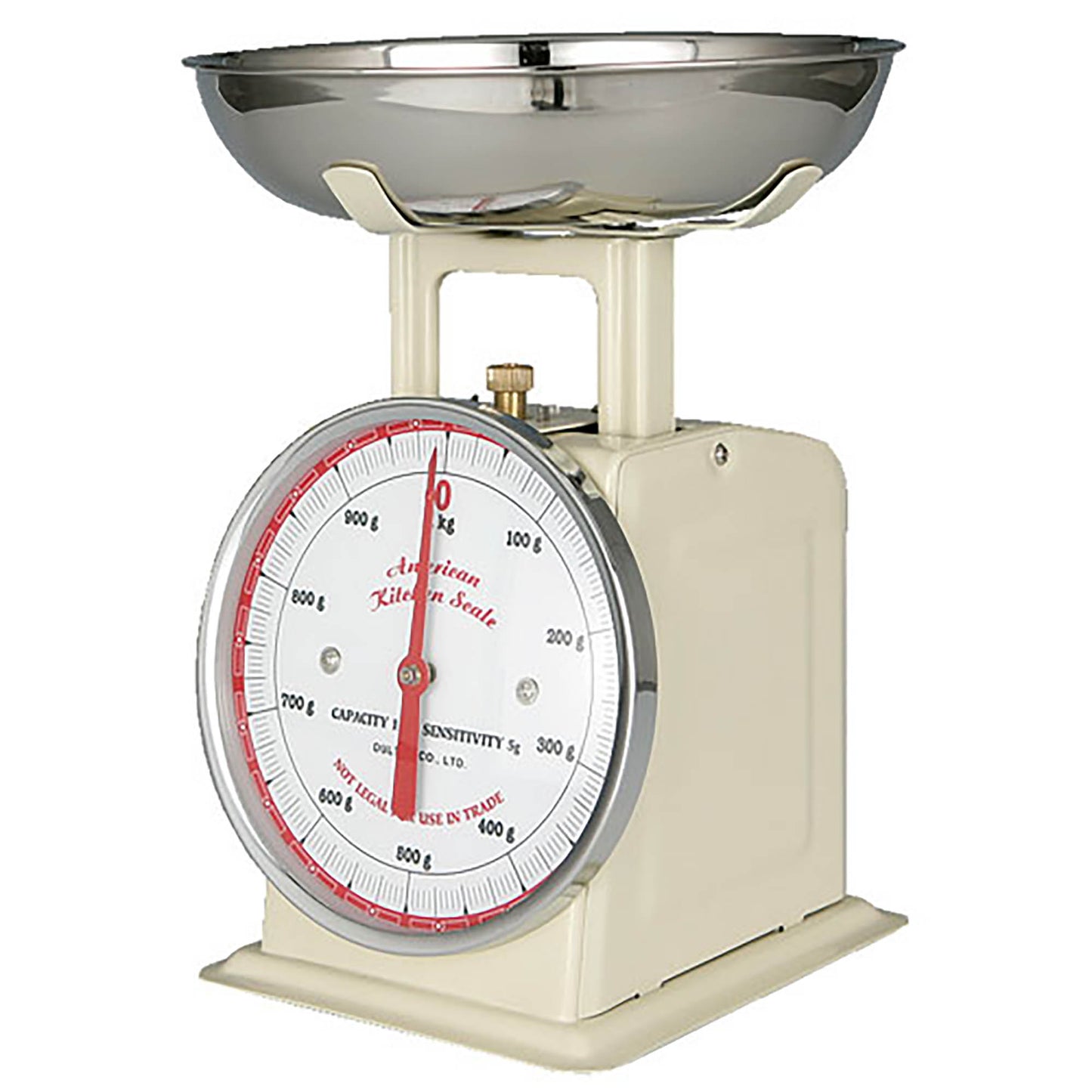 American kitchen scale Ivory