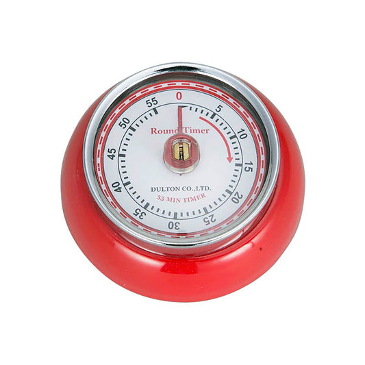 Color kitchen timer with magnet Red