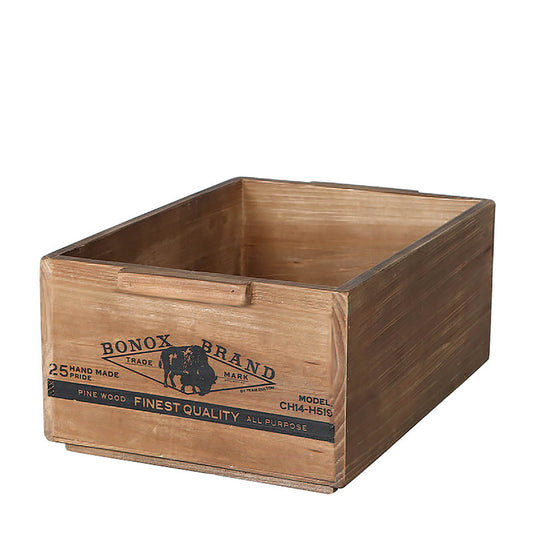 Wooden stacking box B