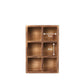 6 partition wooden box "H65"