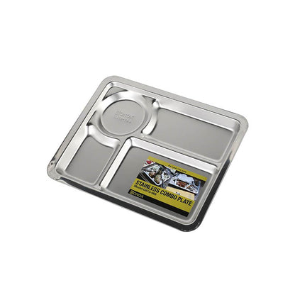 Stainless combo plate A