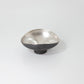 Curvale 4-inch bowl, silver glaze