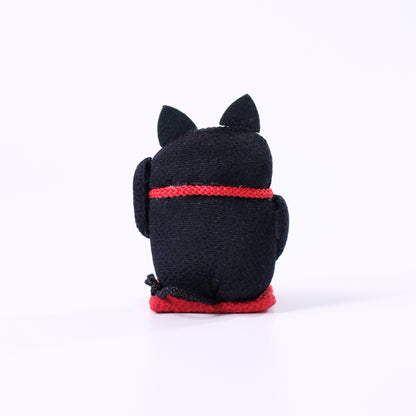 ちりめん 招き猫