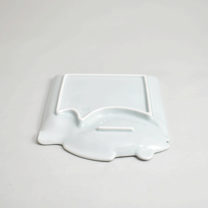 Fish plate, celadon
