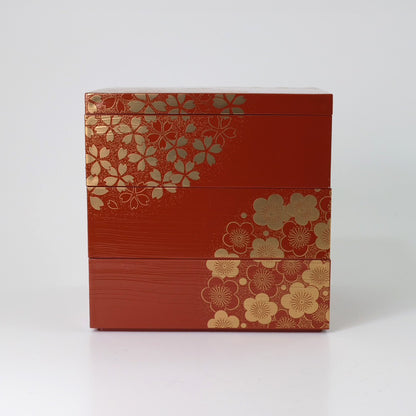 Hanamaru Spring and Autumn 5.0 Three-tiered Box