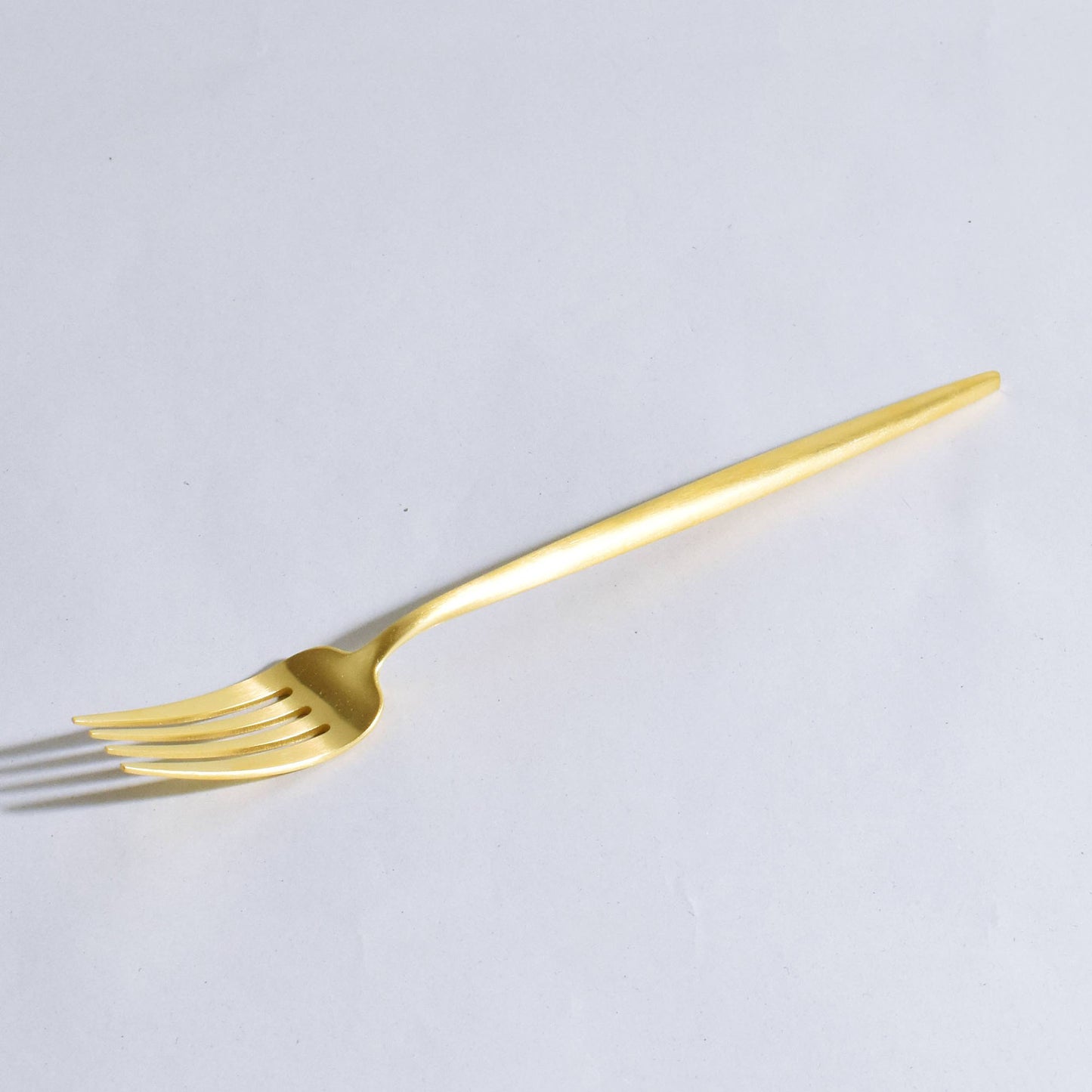 MOON MATTE GOLD TABLE FORK