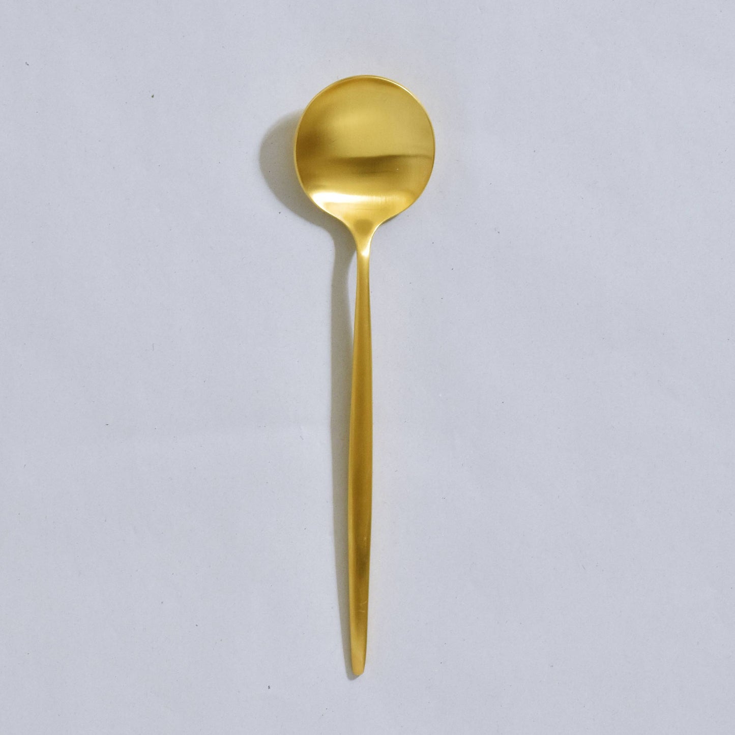 MOON MATTE GOLD TABLE SPOON