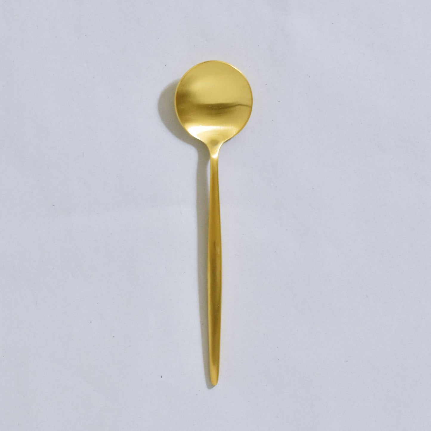 MOON MATTE GOLD DESSERT SPOON