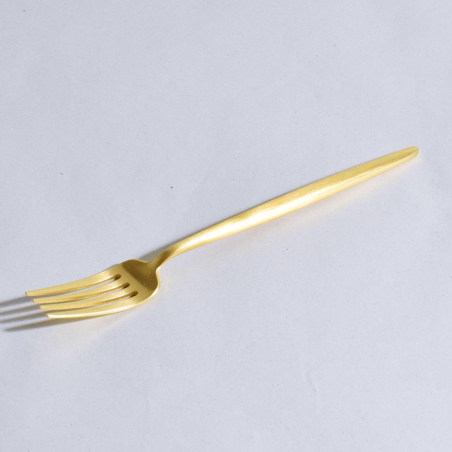 MOON MATTE GOLD DESSERT FORK