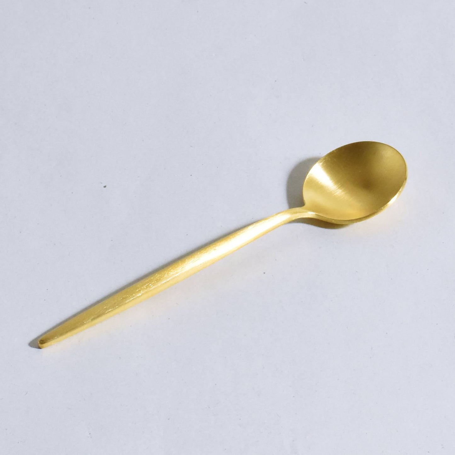 MOON MATTE GOLD DESSERT SPOON