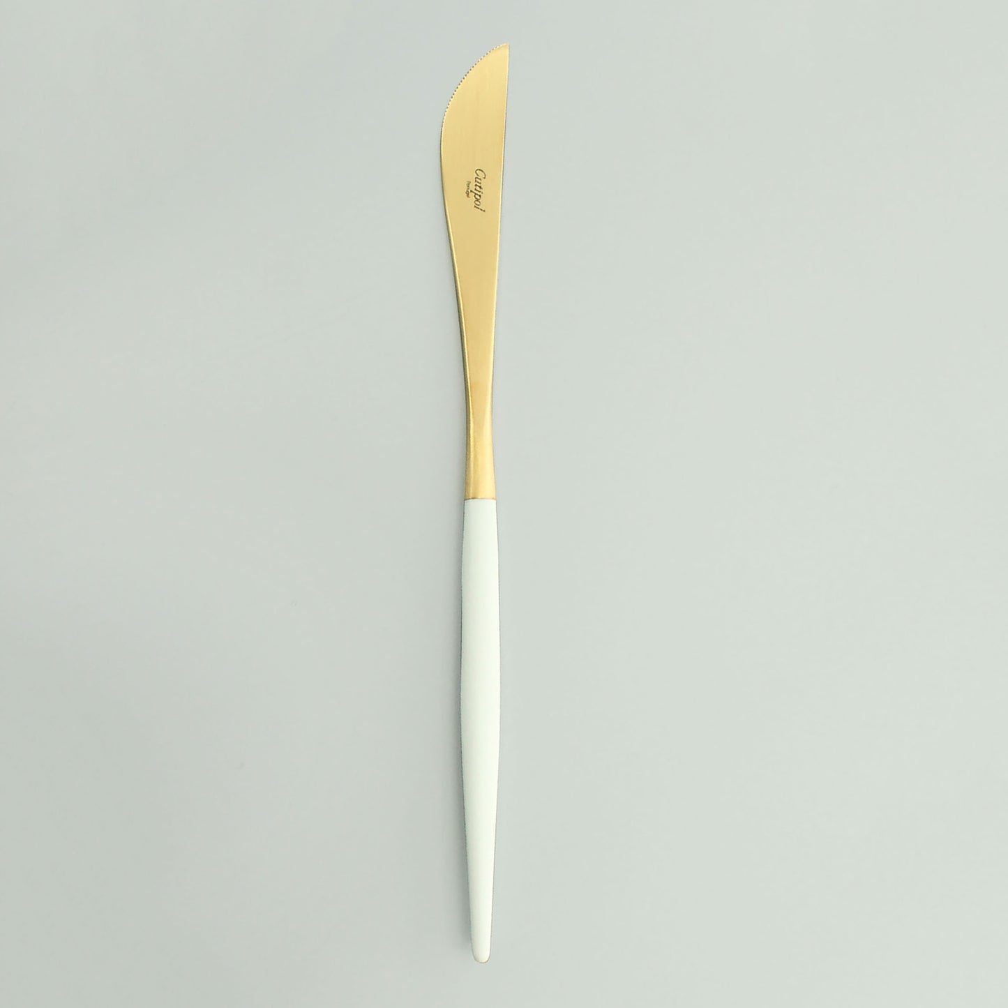 GOA WHITE/GOLD TABLE KNIFE