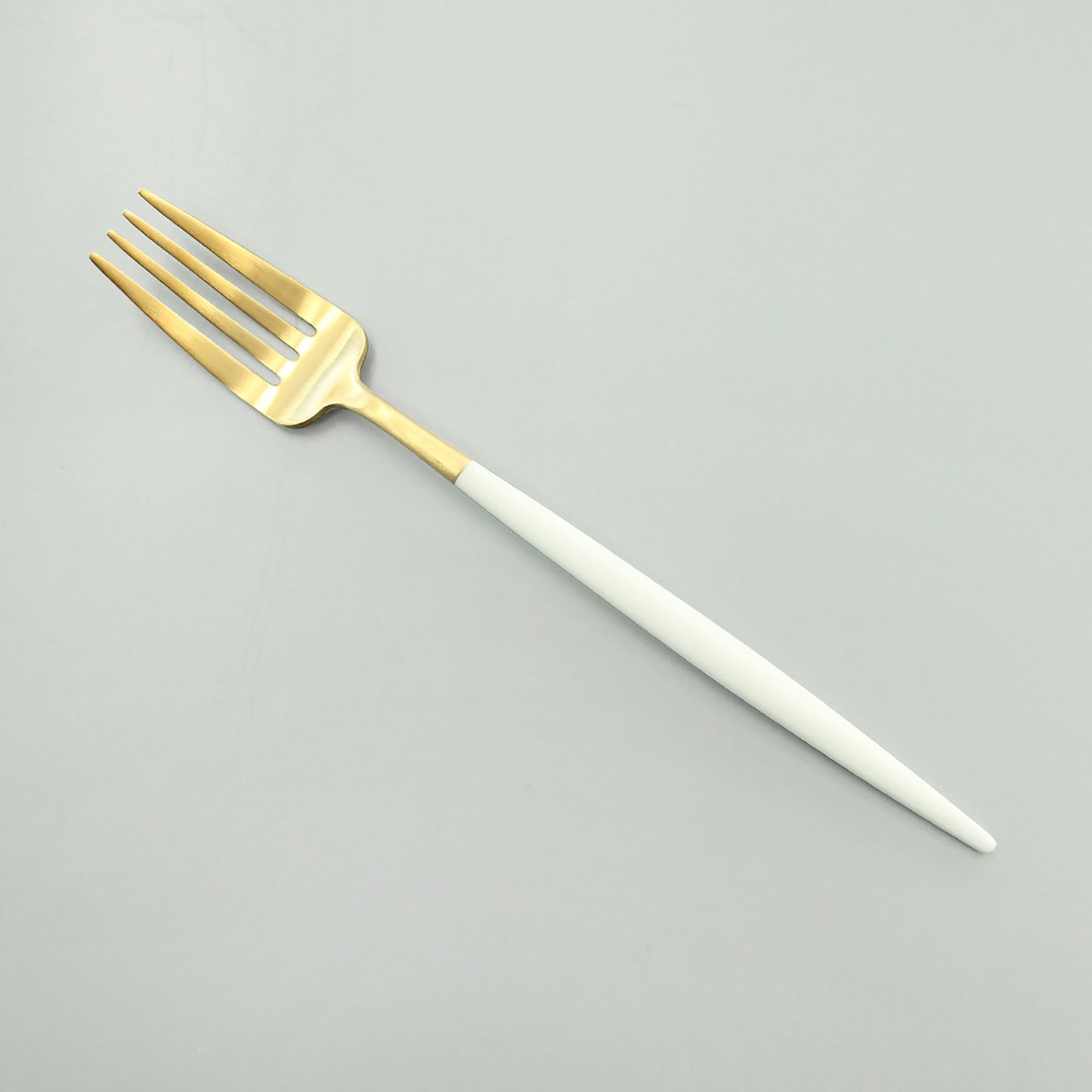 GOA WHITE/GOLD TABLE FORK