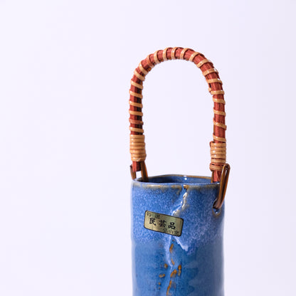 Sea Cucumber White Round Vase with Vase
