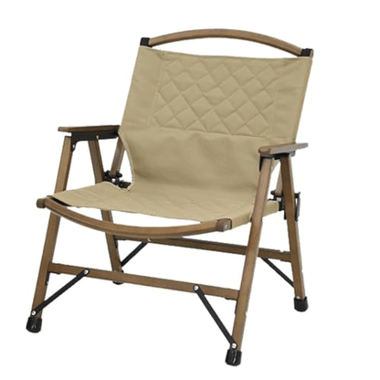Wooden Low Chair, Black