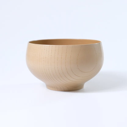 Large wooden bowl