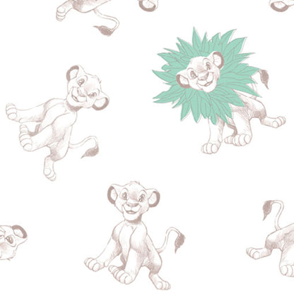 スナップ付ビブ lion king